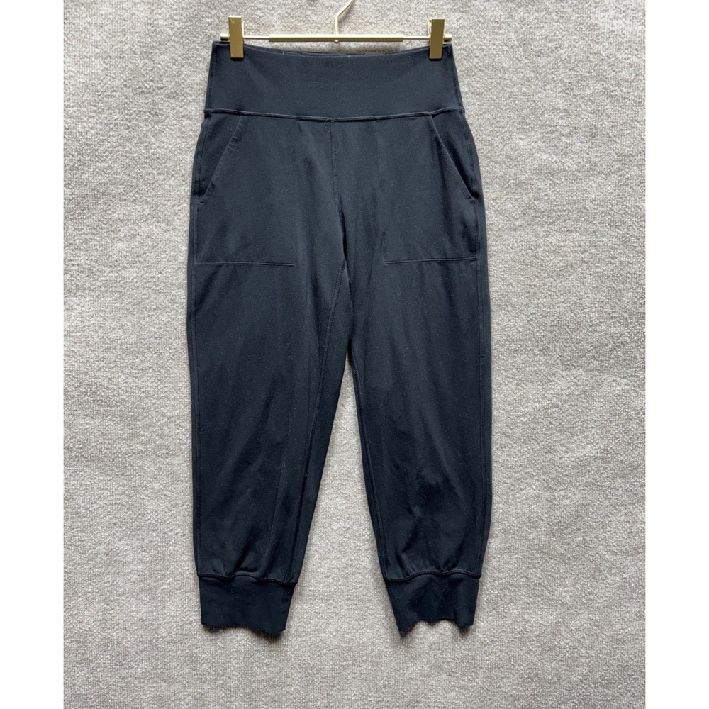 Lululemon Pants Women 6 Black High‎ Rise Align Crop Jogger 24" Daily Athleisure